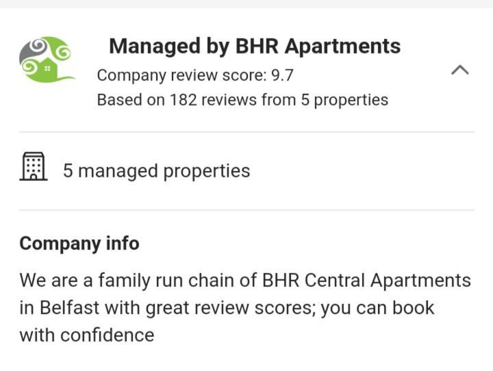 Very Central Location- Free Parking - 2 Bedrooms Belfast Eksteriør bilde